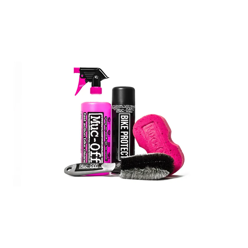 Muc Off Unisex Black Essentials Bicycle Kit